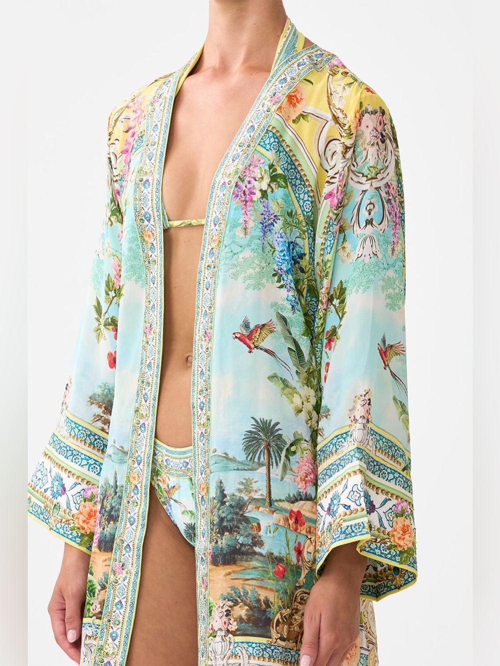 Camilla Short Kimono Wrap Tales Of Topkapi Palace - Picture 8 of 10